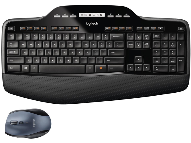 Logitech MK710 2.4GHz Wireless Keyboard and Mouse Combo - Black
