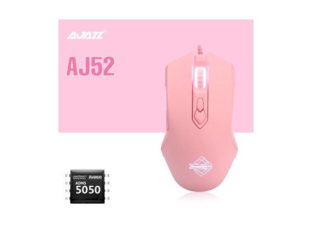 Ajazz AJ52 Watcher RGB Backlit Ergonomic Gaming Mouse, 2500 DPI A5050 7 Programmable Buttons Wired Gaming Mice for Windows Mac OS Linux, Competitor.