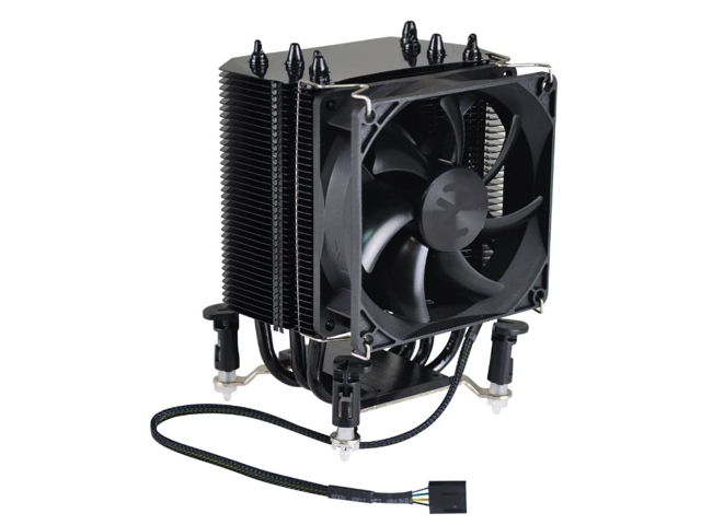 EVGA mITX 92mm, Sleeve, Direct Touch 4 Heat Pipe, Intel Socket 1150/1155/1156 ACX CPU Cooler 100-FS-C901-KR