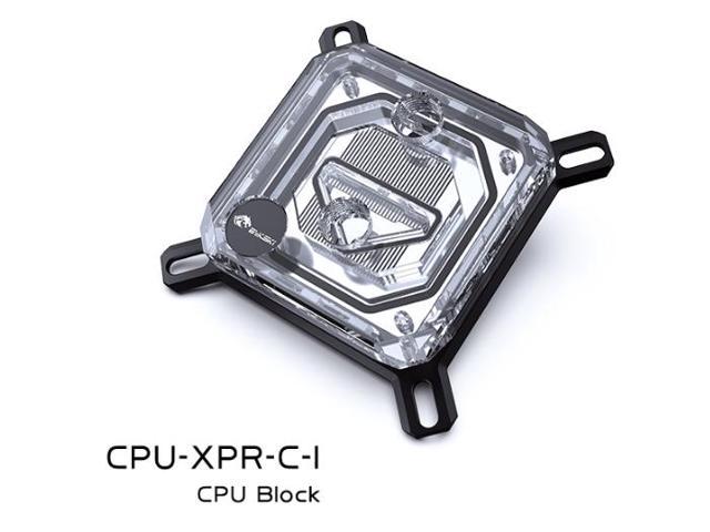 CPU Water Cooling Block For Intel LGA 115X,1700,2011,2066, Liquid Cooling System Micro Waterway, CPU-XPR-C-I RGB
