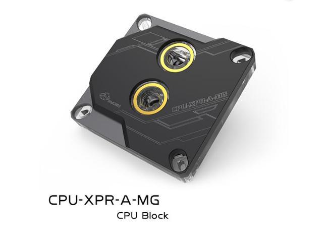 CPU Water Cooling Block For Intel LGA 115X,1700,2011,2066,Black, Liquid Cooling System Micro Wateray, CPU-XPR-A-MG ARGB