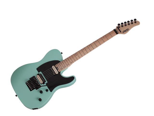 Schecter Guitar Research SVSS PT-FR Maple Fingerboard Electric Guitar Sea Foam Green