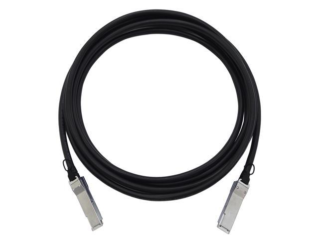 100G QSFP28 DAC Cable, 30AWG, 2 Meters (2m), Passive Direct Attach Copper, Compatible with Brands Equipment