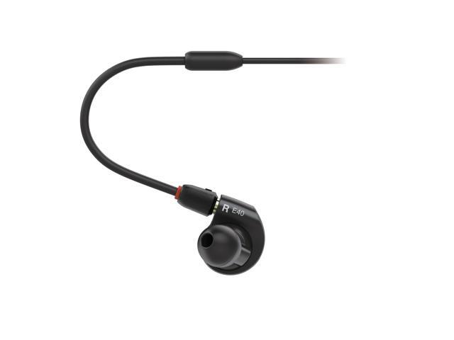 Audio-Technica ATH-E40 Pro In-Ear Monitor Headphones, 2 Phase Push-pull Driver