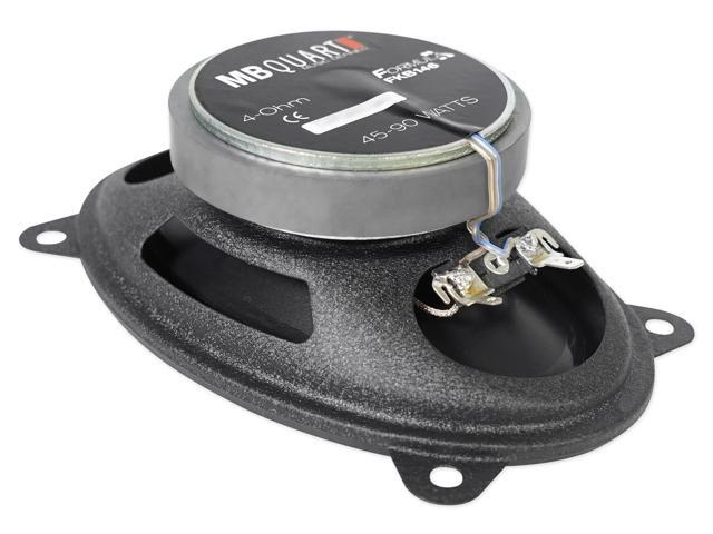 MB Quart - Formula Series 4" x 6" 2-Way Car Speakers with Polypropylene Cones (Pair) - Black - image 7