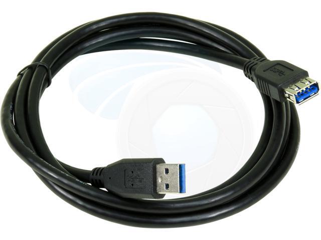AYA 6Ft. (6 Feet) USB 3.0 SuperSpeed Male A to Female A Extension Cable Gold Plated