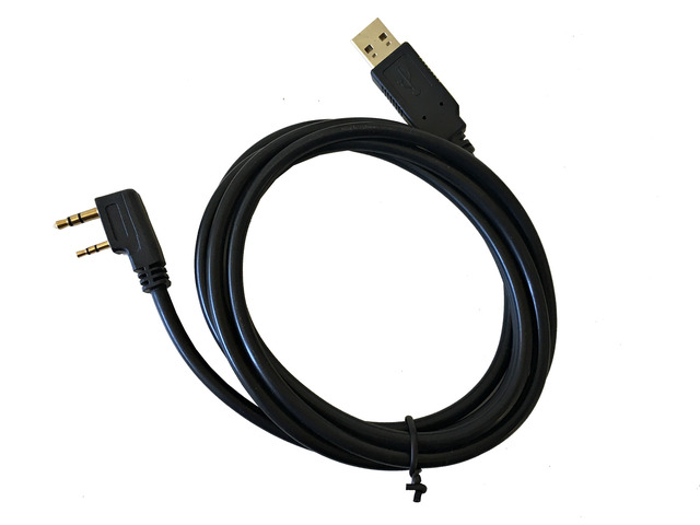 AYA USB Programming Cable with Genuine FTDI Chip for BaoFeng, Kenwood, AnyTone 6 Feet - FTDI-USB-BOFG