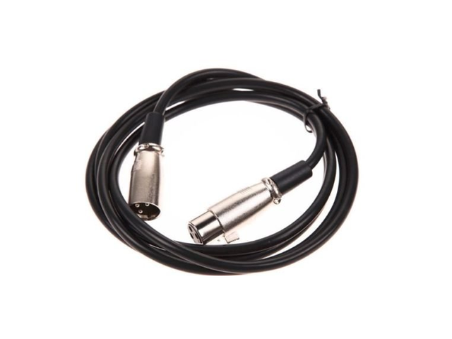 AYA 50Ft (50 Feet) XLR 3-Pin Male to Female Microphone Extension Cable 22AWG AYA-XLR-50MF