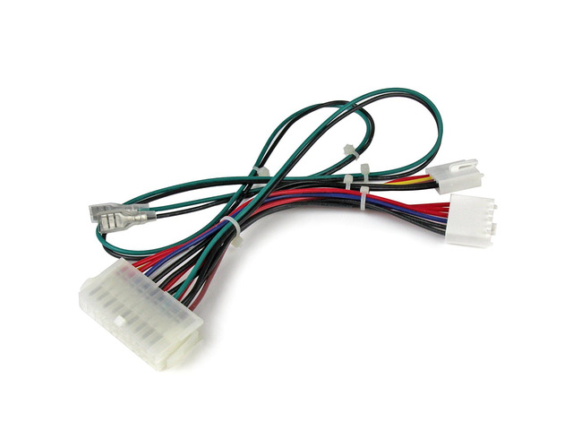 AYA 7' (7-Inch) ATX 20-Pin to AT P8+P9 6-Pin with Push Power Button Wires Adapter AYA-ATX20-896PIN