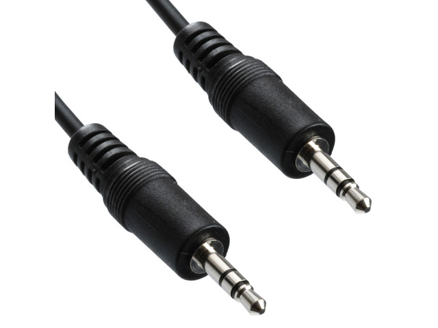 AYA 12Ft. (12 Feet) 3.5mm Auxiliary Male to Male Stereo Audio Cable for PC, Notebook, iPod, MP3, Car, Macbook