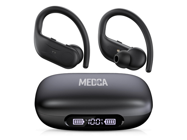 Rechargeable Bluetooth Hearing Aids for Seniors - Easy-to-Use Behind the Ear Sound Amplifier with Automatic Noise Cancelling - BTE Hearing Loss...
