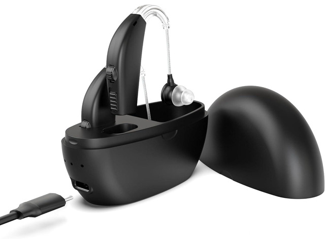 MEDca Rechargeable Digital Hearing Amplifier, Pair of 2 - Personal Sound Amplifi