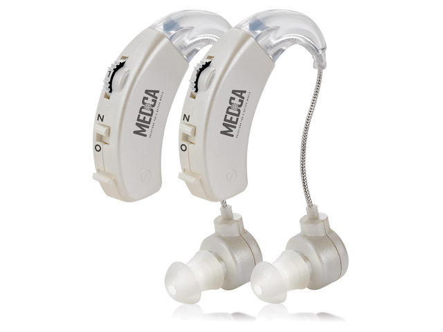 MEDca JH-158 Behind-the-Ear Personal Sound Amplifier with Noise Reduction and Vo