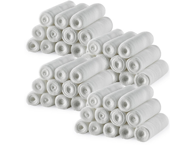 Gauze Bandage Rolls - Pack or 48, 3' x 4.1 Yards Per Roll of Medical Grade Gauze Bandage and Stretch Bandage Wrapping for Dressing All Types of...