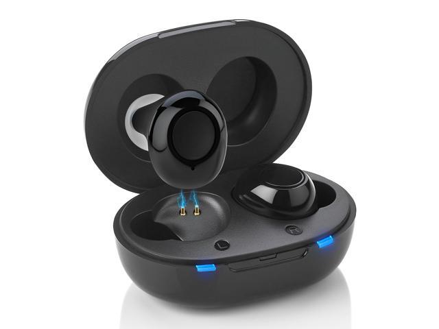 Digital Hearing Amplifier - Next Generation in The Ear Personal Sound Device w/Noise Reduction - Rechargeable ITE 2 Piece Set, Portable Charging...