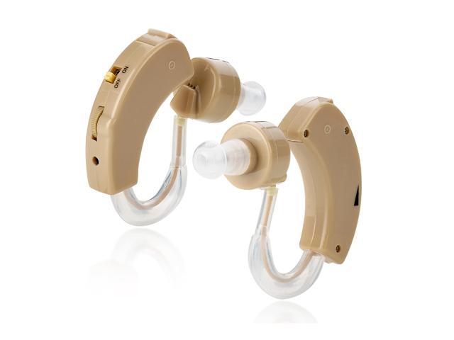 MEDca BTE Behind the Ear Sound Amplifier Super Mini Size Sound Enhancer For Better Hearing (Pair)