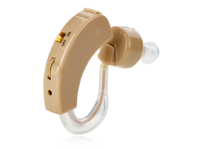 MEDca BTE Behind the Ear Sound Amplifier Super Mini Size Sound Enhancer