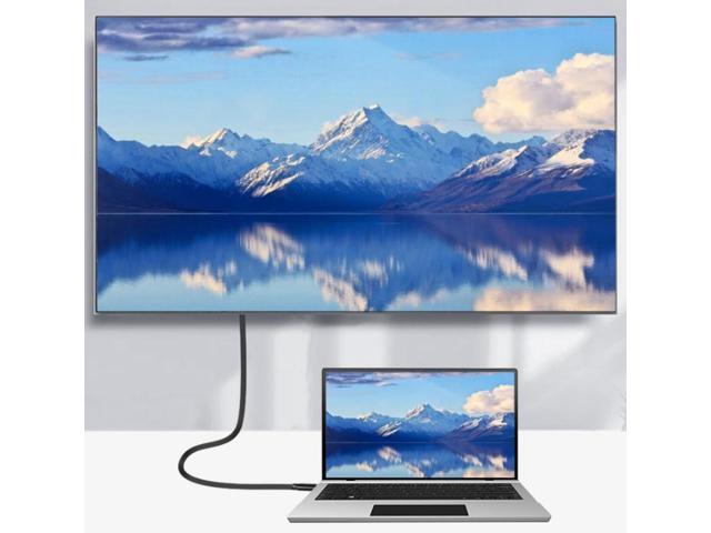 USB-C 3.1 TO TYPE-C 100W Fast Charging PD CABLE Type-C Male to Male 4K Video Data Cable 20Gbps Black 6 ft.