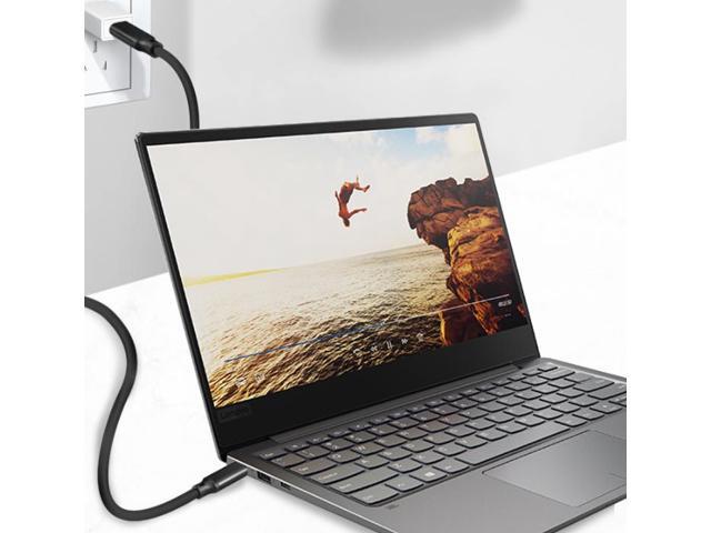 USB-C 3.1 TO TYPE-C 100W Fast Charging PD CABLE Type-C Male to Male 4K Video Data Cable 20Gbps Black 6 ft.