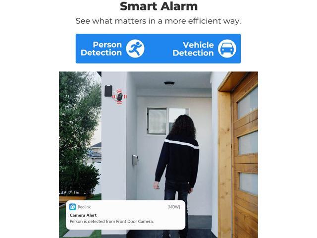 REOLINK Spotlight Security Camera Wireless Outdoor with 2K Color Night Vision, Human/Vehicle Smart Detection, 2.4/5Ghz Dual-Band WiFi, Wire-Free...