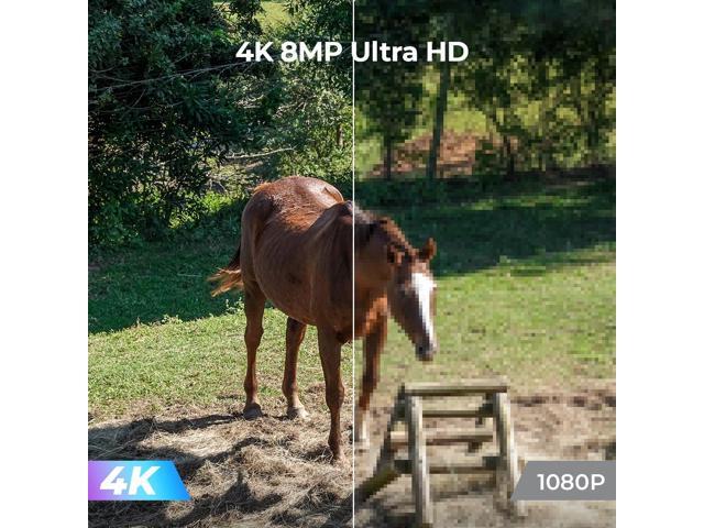 Reolink 2pcs Go PT Ultra With Black Solar Panel 2 4K 8MP Wireless 4G LTE PT Battery Camera with Color Night Vision