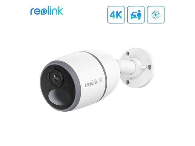 Reolink Go Ultra 4K 8MP HD 4G LTE Battery Powered Solar Camera with IP65 Weatherproof Person/Vehicle/Animal Detection Two-way audio Smart IP Camera
