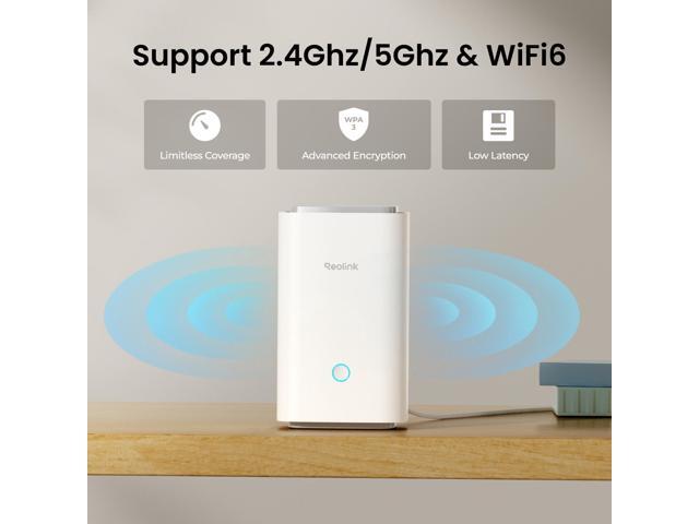 Reolink Home Hub Wireless Security Center with Encrypted Local Storage and Multi-Device Management