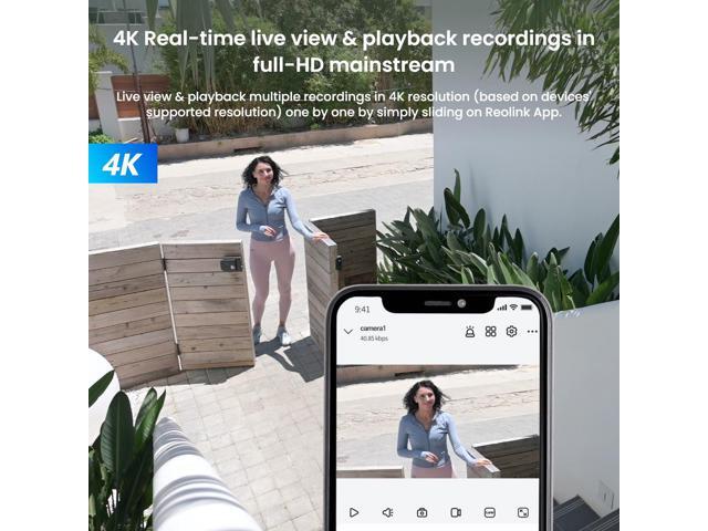 Reolink Home Hub with Argus PT Ultra with 6W Solar Panel Wireless Security System With 4K PT Standalone Battery/Solar Wi-Fi Cameras, White