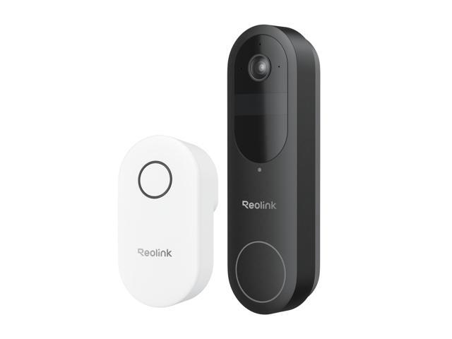 Reolink Video Doorbell Battery with Chime - 2K Dual-Band Wi-Fi Battery Doorbell with 1:1 Head-to-Toe View, Person/Vehicle/Package Detection, IP65...