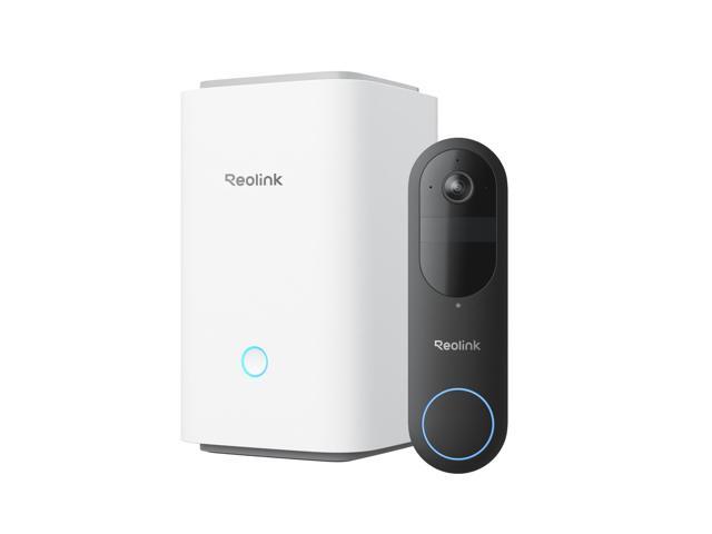 Reolink Home Hub with Video Doorbell Battery - Home Security System with 2K Wi-Fi Battery Doorbell, Person/Vehicle/Package Detection, Expandable...