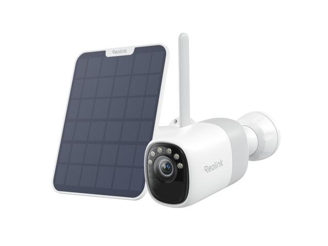 Reolink 2K Wireless Battery Outdoor Security Camera, ColorX Night Vision, Wi-Fi 6, 10s Pre-recording, Reolink Altas with Solar Panel 2 6W