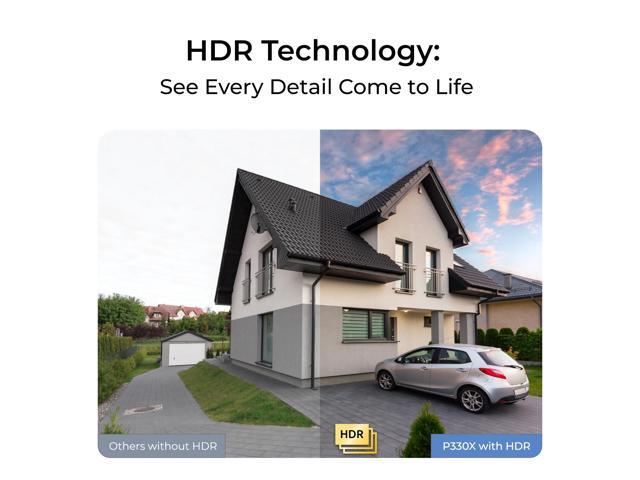 Reolink CX810 ColorX 4K 8MP PoE IP Camera 4K Ultra HDR Spotlight True Full-Color Night Vision F1.0 Super Aperture with Person/Vehicle/Animal...