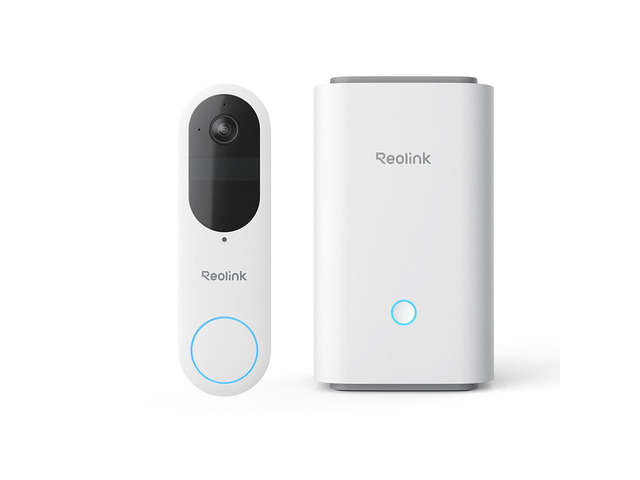 Reolink Home Hub with Video Doorbell Battery - Home Security System with 2K Wi-Fi Battery Doorbell, Person/Vehicle/Package Detection, Expandable...