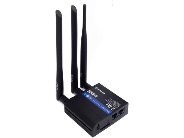 Teltonika RUT2400AU 4G LTE Industrial Router with Wi-Fi for AT & T, T-Mobile and Verizon