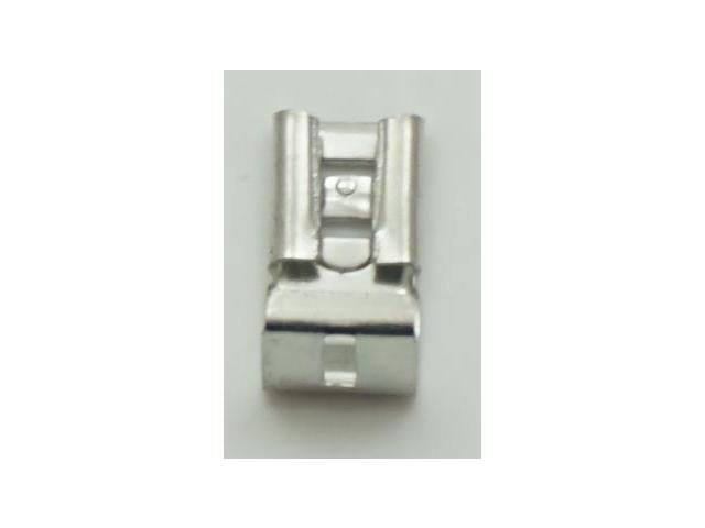 supco t1114 quick disconnect, high temperature, 90 degree flag, 1210 gauge, 1/4' female pack of 20