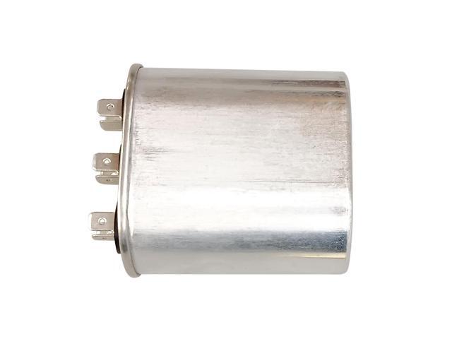 Dual Run Capacitor, Oval, 15 + 10 Mfd., 370 Volt, CD15+10X370
