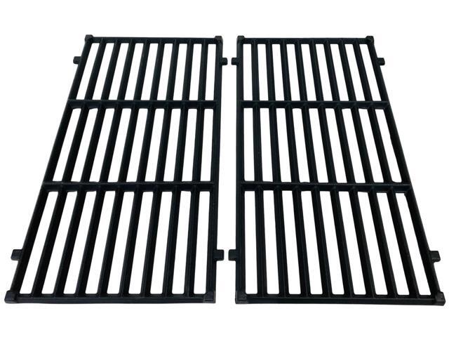 Gas Grill Cast Iron Cooking Grid for Weber, Set of 2, 17 7/16' x 20 1/2', 63832