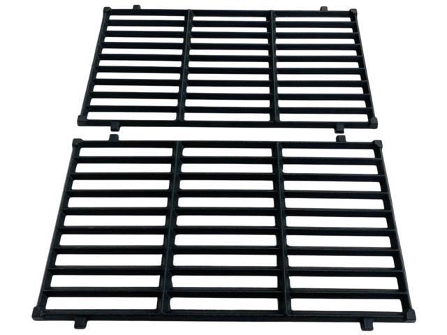Gas Grill Cast Iron Cooking Grid for Weber, Set of 2, 17 7/16' x 20 1/2', 63832