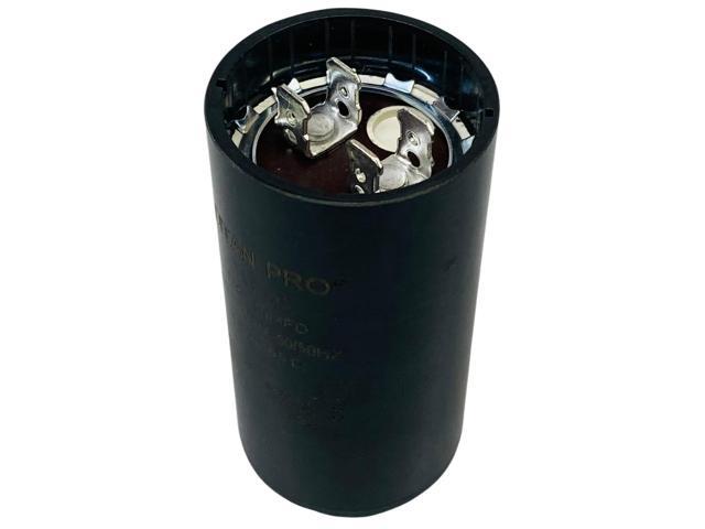 Packard Start Capacitor, Round, 108-130 Mfd., 110-125 Volt, PMJ108-1, 108-125