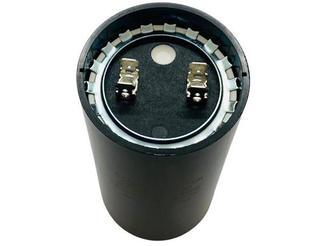 Start Capacitor, Round, 108-130 Mfd., 330 Volt, CS108-130X330