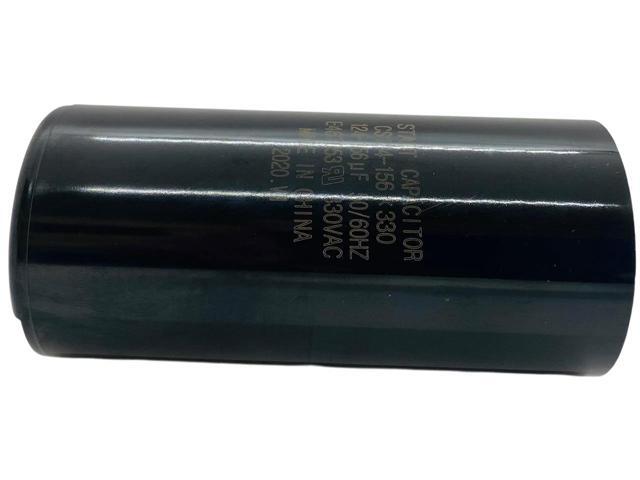 Start Capacitor, Round, 124-156 Mfd., 330 Volt, CS124-156X330