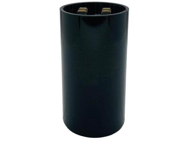 Start Capacitor, Round, 108-130 Mfd., 220 Volt, CS108-130X220