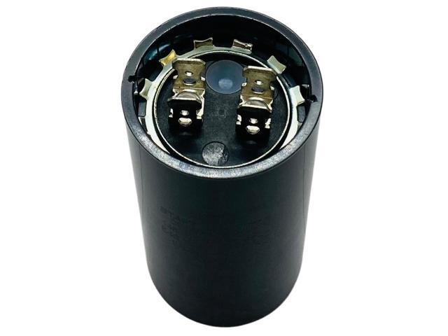 Start Capacitor, Round, 145-175 Mfd., 110 Volt, CS145-175X110
