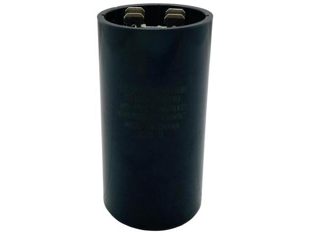 Start Capacitor, Round, 145-175 Mfd., 110 Volt, CS145-175X110