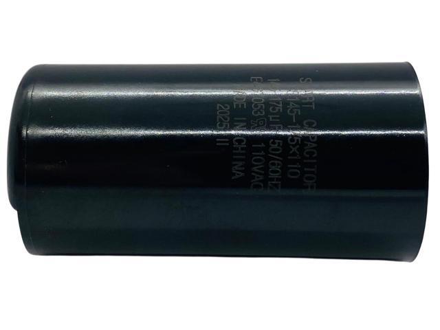 Start Capacitor, Round, 145-175 Mfd., 110 Volt, CS145-175X110