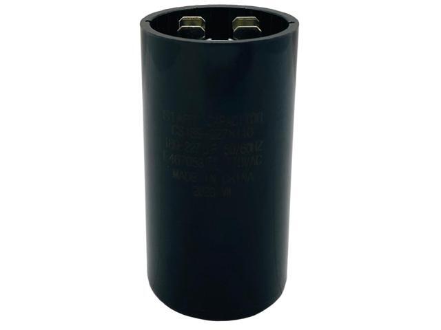 Start Capacitor, Round, 189-227 Mfd., 110 Volt, CS189-227X110