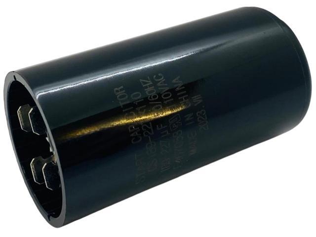 Start Capacitor, Round, 189-227 Mfd., 110 Volt, CS189-227X110