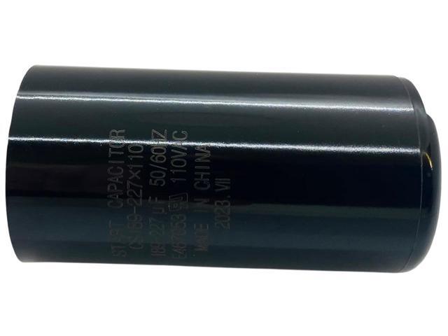 Start Capacitor, Round, 189-227 Mfd., 110 Volt, CS189-227X110