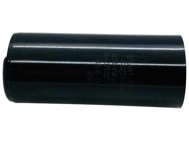 Start Capacitor, Round, 233-292 Mfd., 110 Volt, CS233-292X110