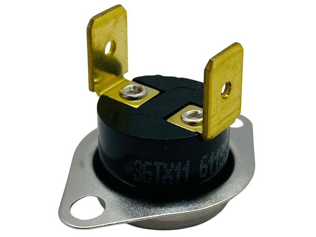 Furnace Thermostat Auto Reset, 1/4' Terminal 180°F Cut-Out / 140°F Cut-In SLS180